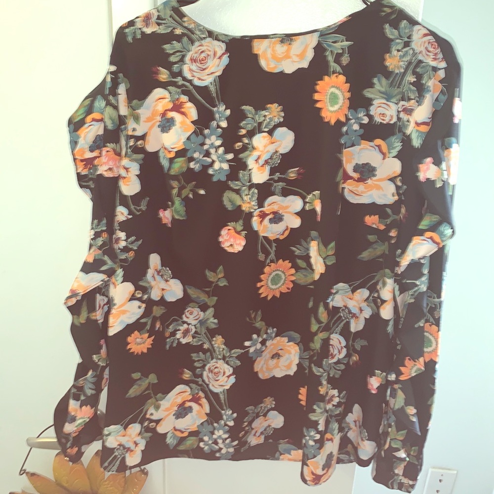 Long Sleeve Floral Shirts